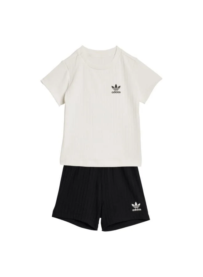 adidas Originals REGULAR WIDE RIB SHORT T-SHIRT SET
